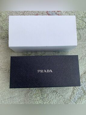 Empty Prada Sunglass box with cloth included